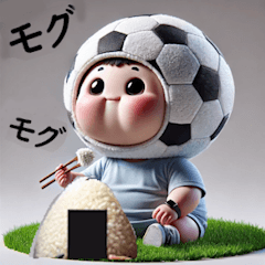 [LINEスタンプ] AI de サッカー選手・代表