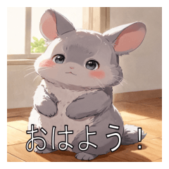 [LINEスタンプ] チンチラがたくさんいる