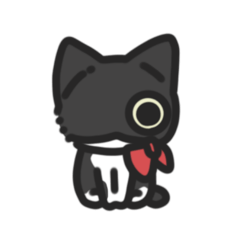 [LINEスタンプ] かためねこ