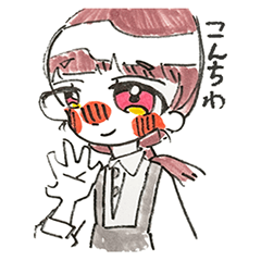 [LINEスタンプ] 小学生姉妹の日常