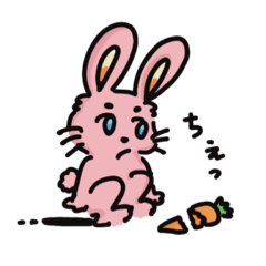 [LINEスタンプ] まーうさ