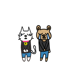 [LINEスタンプ] 犬豚失なった