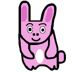 [LINEスタンプ] ピンクラミット