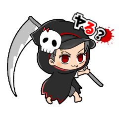 [LINEスタンプ] 三代目こてつ ハロウィンver.