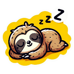 [LINEスタンプ] 睡眠中zzz