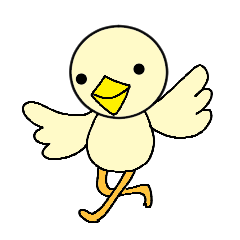 [LINEスタンプ] 鳥さんです？