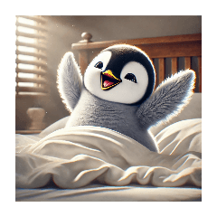 [LINEスタンプ] ふわふわペンギンのほっこり日常スタンプ2