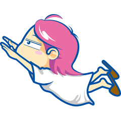 [LINEスタンプ] お嬢、いつもの毎日