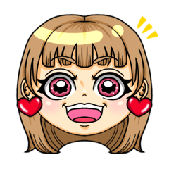 [LINEスタンプ] あたしのスタンプ喜怒哀楽