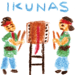 [LINEスタンプ] IKUNASお祭りスタンプ