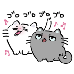 [LINEスタンプ] にゃんことにゃんこ①