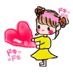 [LINEスタンプ] Rinaちゃんず