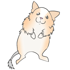 [LINEスタンプ] サンドパイドのデグーくん