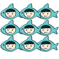 [LINEスタンプ] 魚座の日常の画像（メイン）