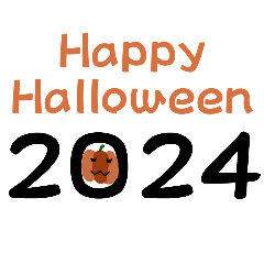 [LINEスタンプ] A Halloween 2024