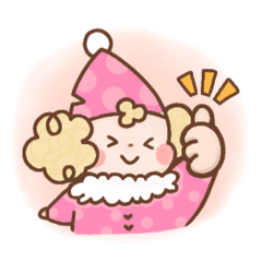 [LINEスタンプ] ニコニコピエロ