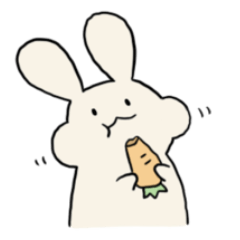 [LINEスタンプ] はらぺこうさぎさんの仲間たち