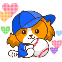 [LINEスタンプ] 【犬の日】コーイケルが来た！