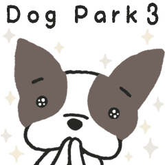 [LINEスタンプ] 動く！Dog Park3