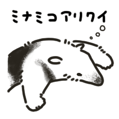 [LINEスタンプ] 毎日 ミナミコアリクイ