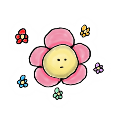 [LINEスタンプ] 花華〈ハナハナ〉