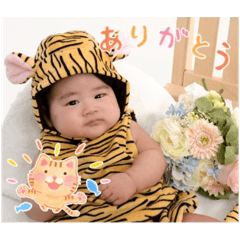 [LINEスタンプ] 偉大スタンプ① (お宮参り＆100日祝)