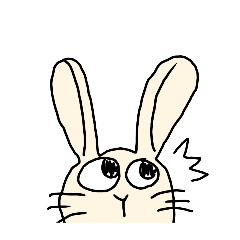[LINEスタンプ] うさぎは元気