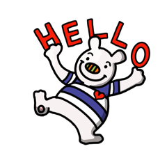 [LINEスタンプ] デイリーくまお