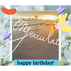 [LINEスタンプ] 海LINEスタンプ、yamami