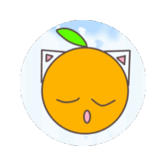 [LINEスタンプ] アニメーションみかん