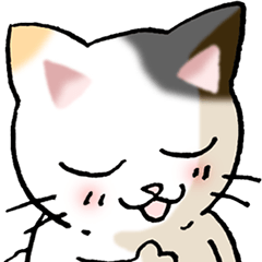 [LINEスタンプ] 猫のスタンプ その8(褒める/しかる/応援）