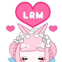 [LINEスタンプ] ロリータファッションうさぎのメグ