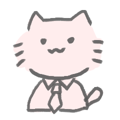 [LINEスタンプ] はたらく！のうてんきねこ