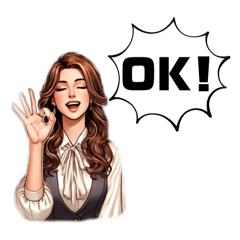[LINEスタンプ] 英語でOK (いろいろ)スタンプ♫アメコミ風