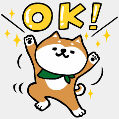 [LINEスタンプ] 柴犬のキモチトークスタンプ