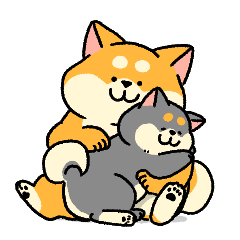 [LINEスタンプ] 今日もむちむち！柴犬むち【犬の日】