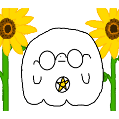 [LINEスタンプ] おばメガの日常2