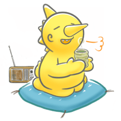 [LINEスタンプ] ラジタン【KBSラジオFM94.9/AM1143】の画像（メイン）