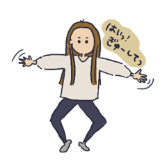 [LINEスタンプ] れいなのスタンプ（時々奇行）