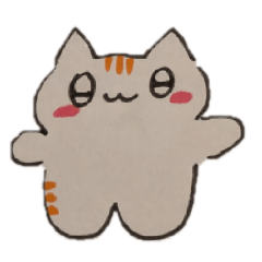 [LINEスタンプ] つめ放題猫