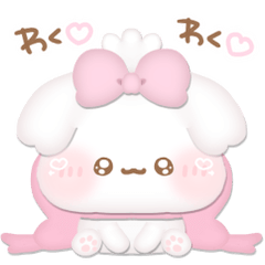 [LINEスタンプ] ぷくかわまるちっちゅ♡にこにこ言葉