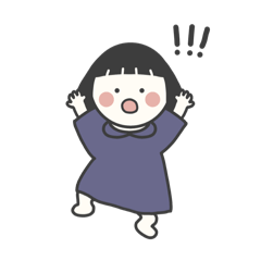 [LINEスタンプ] 女の子の日常。その1