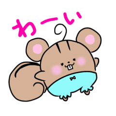 [LINEスタンプ] りすっぱ