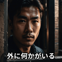 [LINEスタンプ] 毎日使えるミステリー架空映画のワンシーン