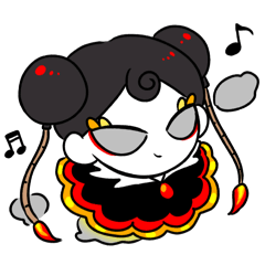 [LINEスタンプ] 爆弾娘！ポミアンナ