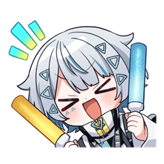 [LINEスタンプ] 天唄サウ 3周年記念スタンプの画像（メイン）
