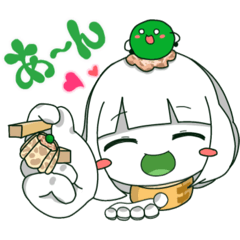 [LINEスタンプ] シューマイちゃん＆オマメくん