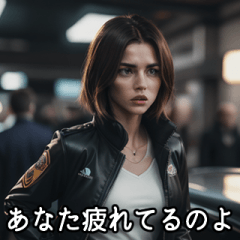 [LINEスタンプ] 架空映画Xのワンシーン【科学・陰謀】