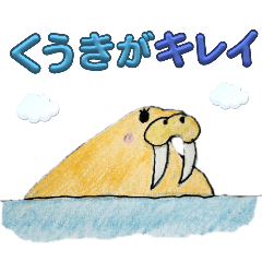[LINEスタンプ] セイウチ図鑑
