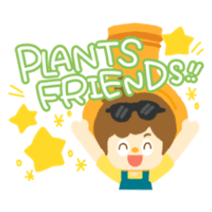 [LINEスタンプ] PLANTS FRIENDS for Re:plants